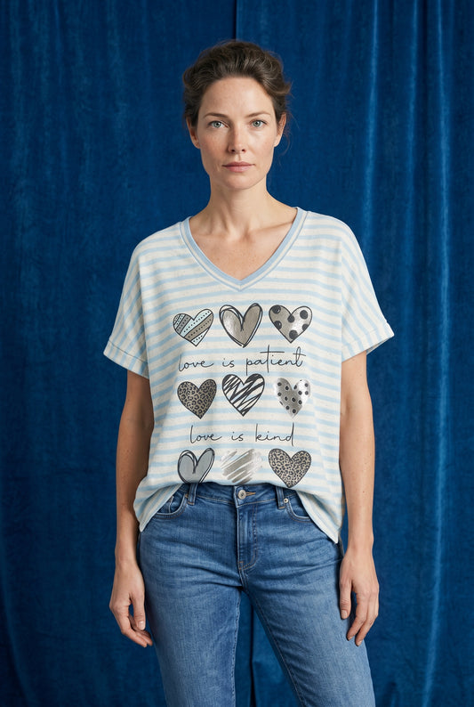 CAMISETA PATIENT-AZUL