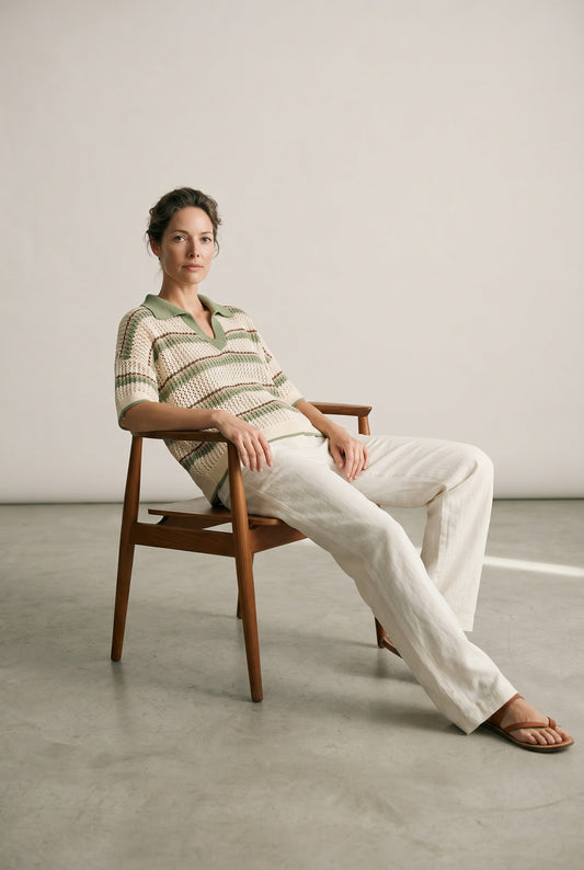 JERSEY POLO FRANJAS-VERDE