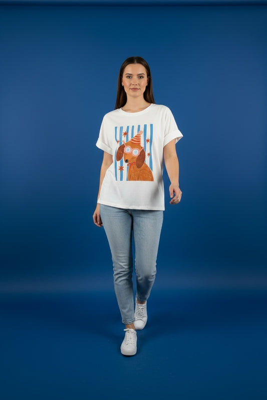 CAMISETA HAPPY DOG