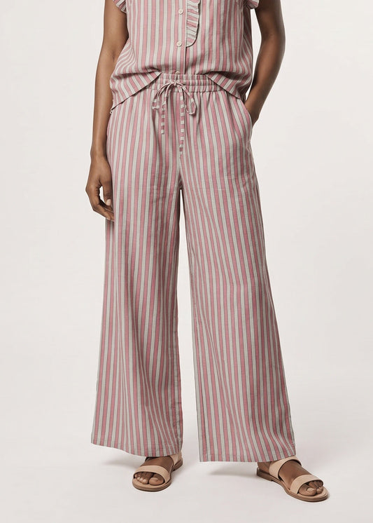 PANTALÓN RAYAS-TURQUESA