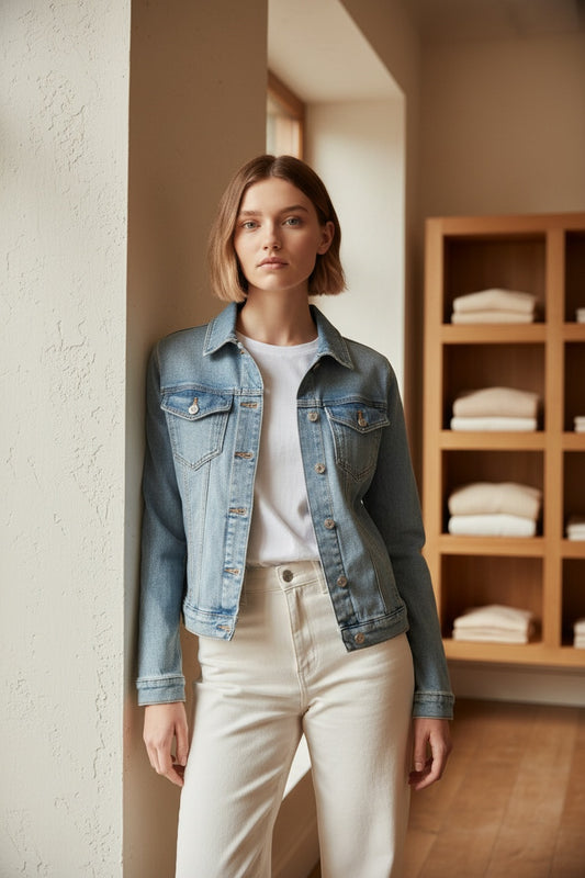 CAZADORA VAQUERA NATA