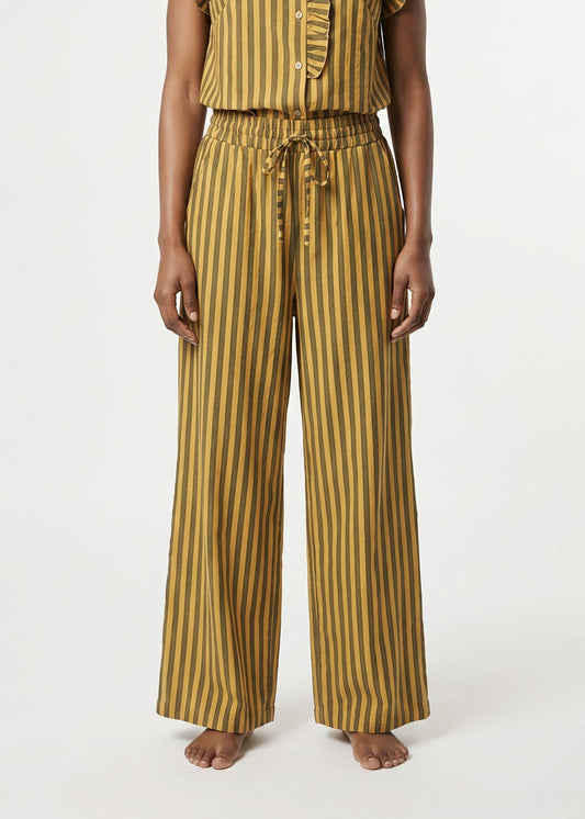 PANTALÓN RAYAS-MOSTAZA