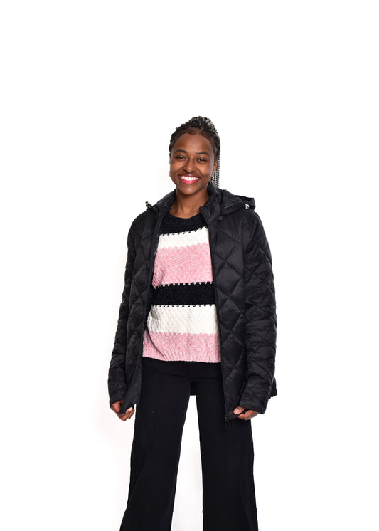 CAZADORA ACOLCHADA-NEGRA