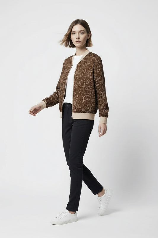 BOMBER TOPITOS-MARRÓN