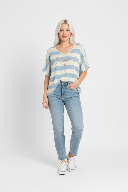 CAMISETA BICHETTE-AZUL