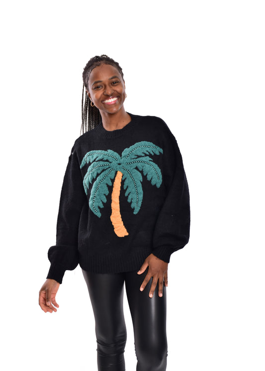 JERSEY PALMERAS-NEGRO