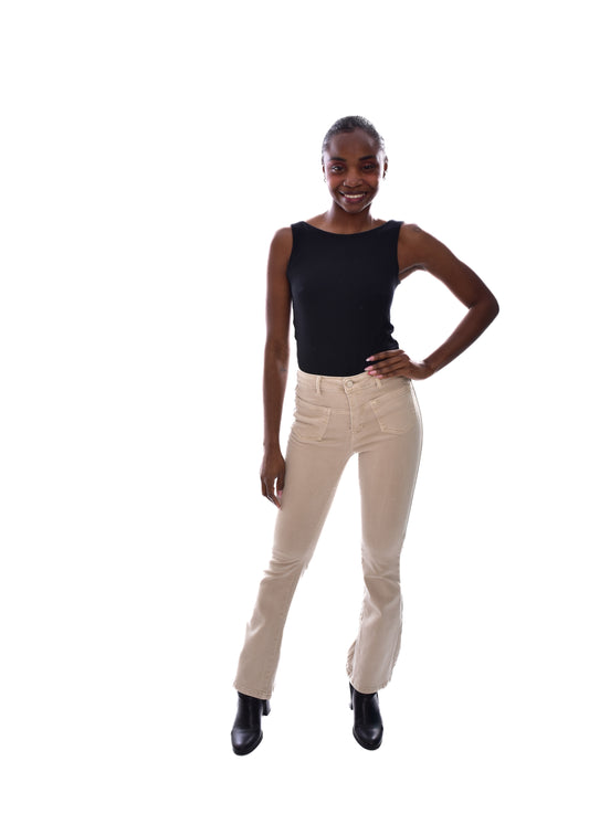 PANTALÓN VIVID CAMPANA-BEIGE