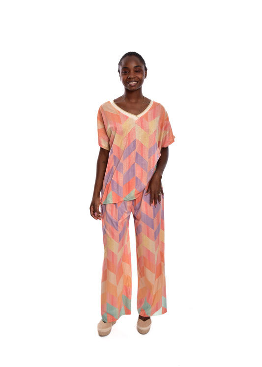 CONJUNTO GEOMÉTRICO-NARANJA