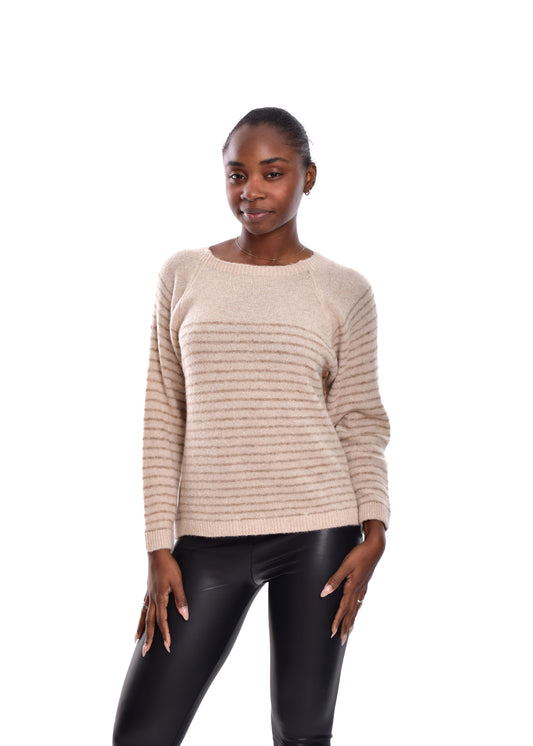 JERSEY FRANJA FINA-BEIGE