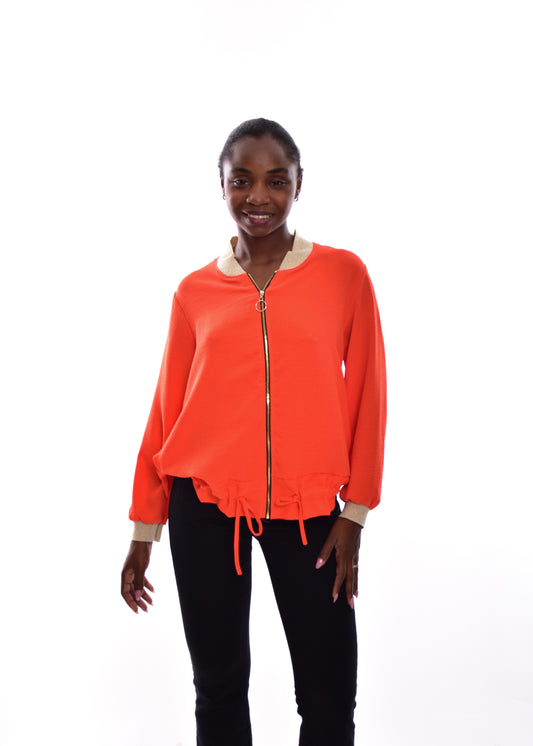 BOMBER LISA-NARANJA