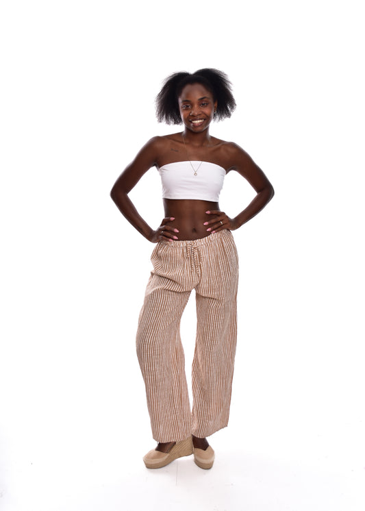 PANTALÓN RAYAS-TOSTADO