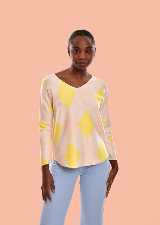 JERSEY ROMBOS-AMARILLO