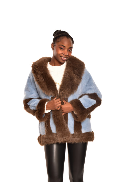 CASACO DE LÃ XADREZ