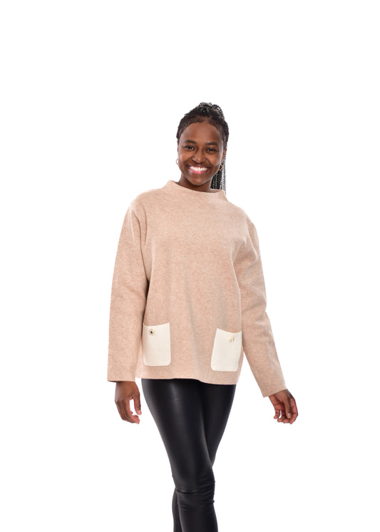 JERSEY BOLSILLOS-TOSTADO