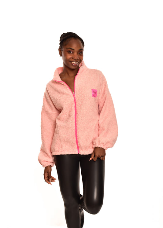 BOMBER ANIMAL PRINT-MAROON