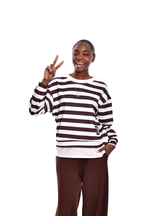 SUDADERA  100% NATURAL-MARRÓN