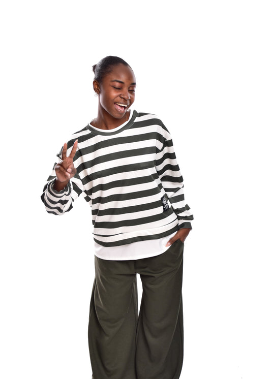 SUDADERA  100% NATURAL-VERDE