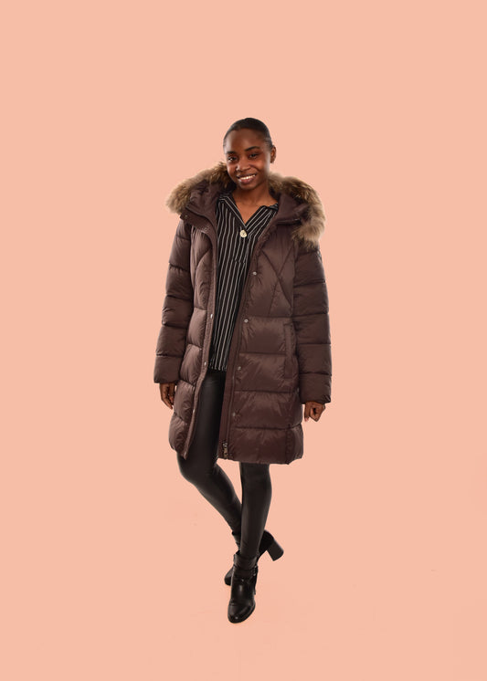 CAZADORA UNNAI-MARRÓN