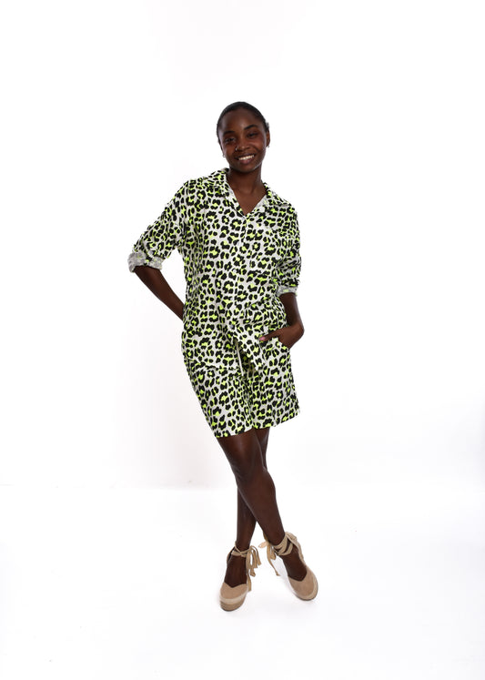 CONJUNTO ANIMAL PRINT-LIMA