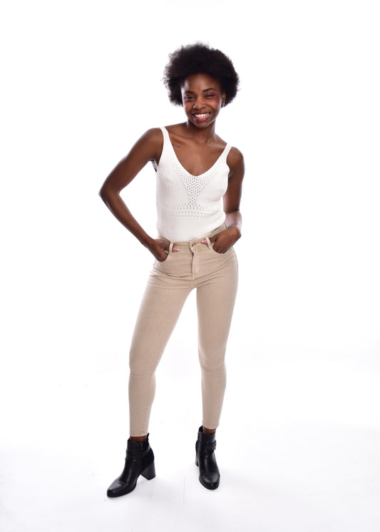 PANTALÓN BEIGE