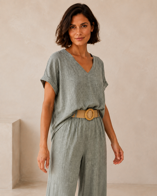 CAMISETA KHAKI