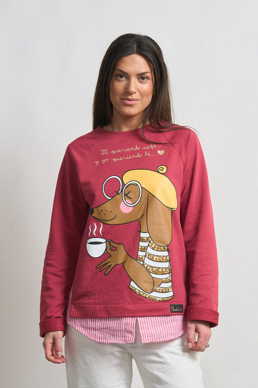SUDADERA CAFÉ