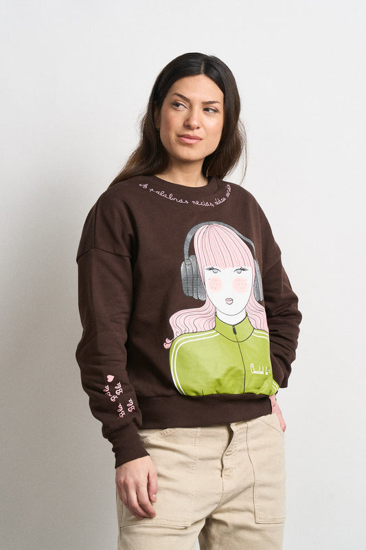 SUDADERA BLA BLA BLA