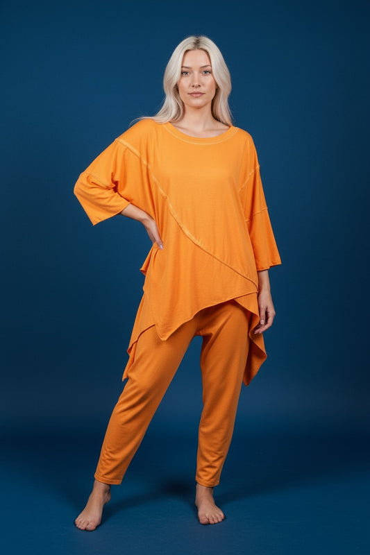 CONJUNTO TIE DYE-NARANJA