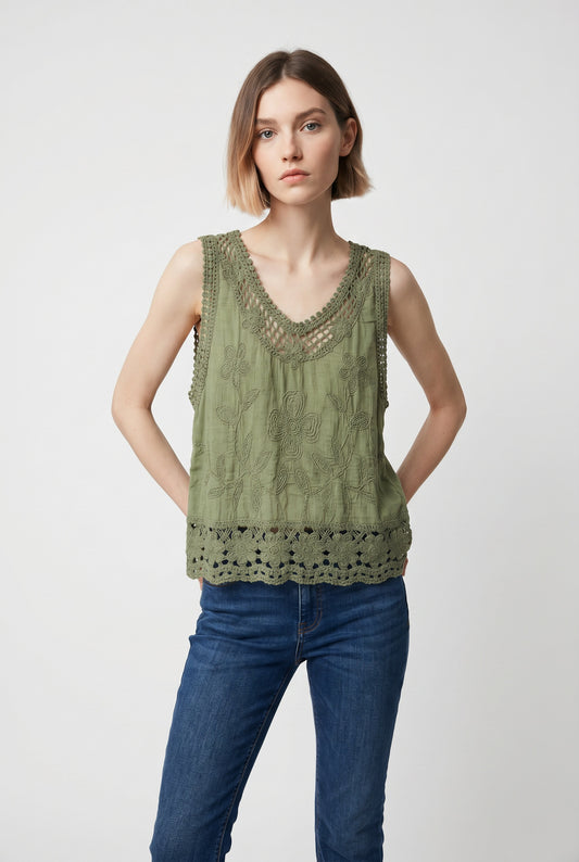 BLUSA TEM-KHAKI