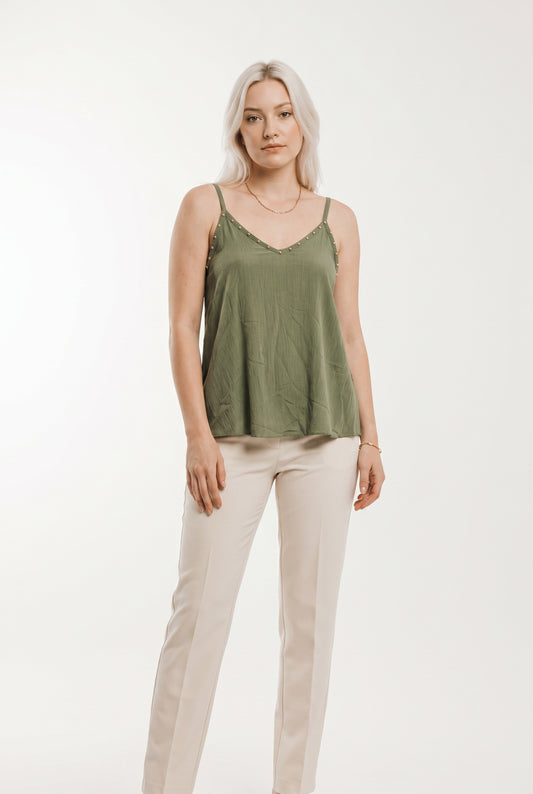 BLUSA BAMB- KHAKI