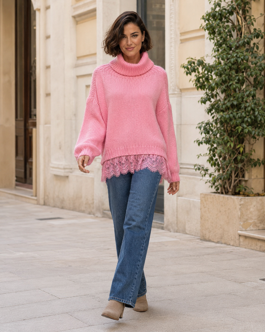JERSEY PUNTILLA-ROSA