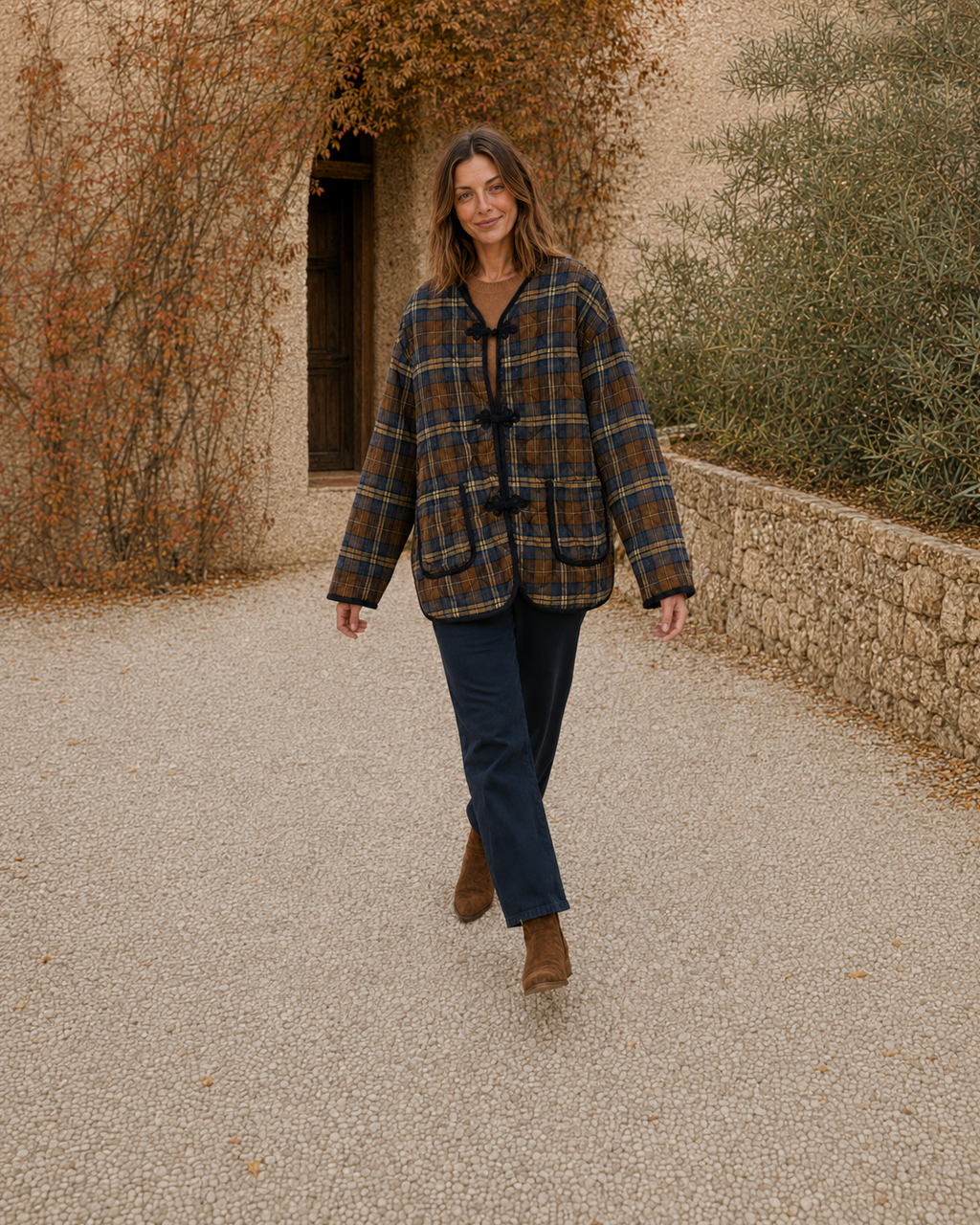CHAQUETA CUADROS