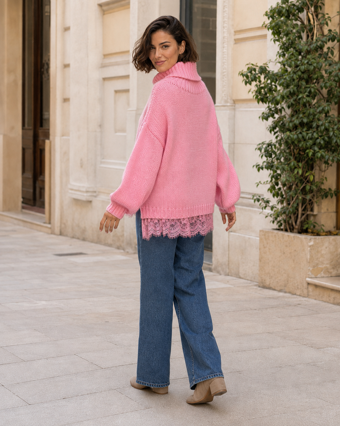 JERSEY PUNTILLA-ROSA
