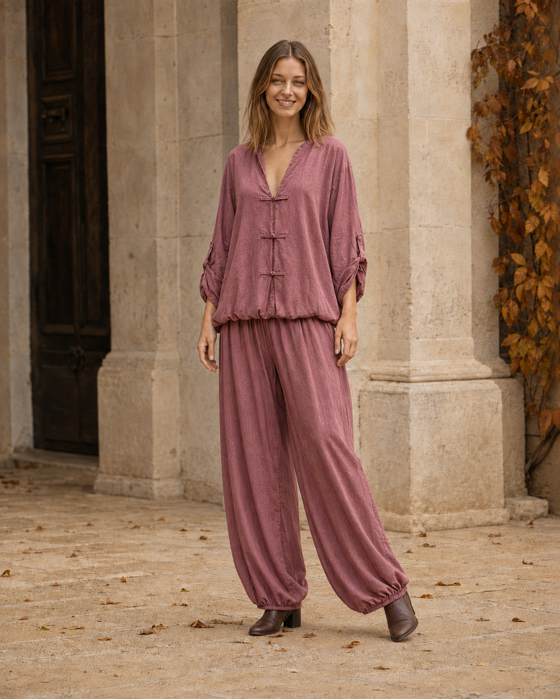 BLUSA JAPO-ROSADO