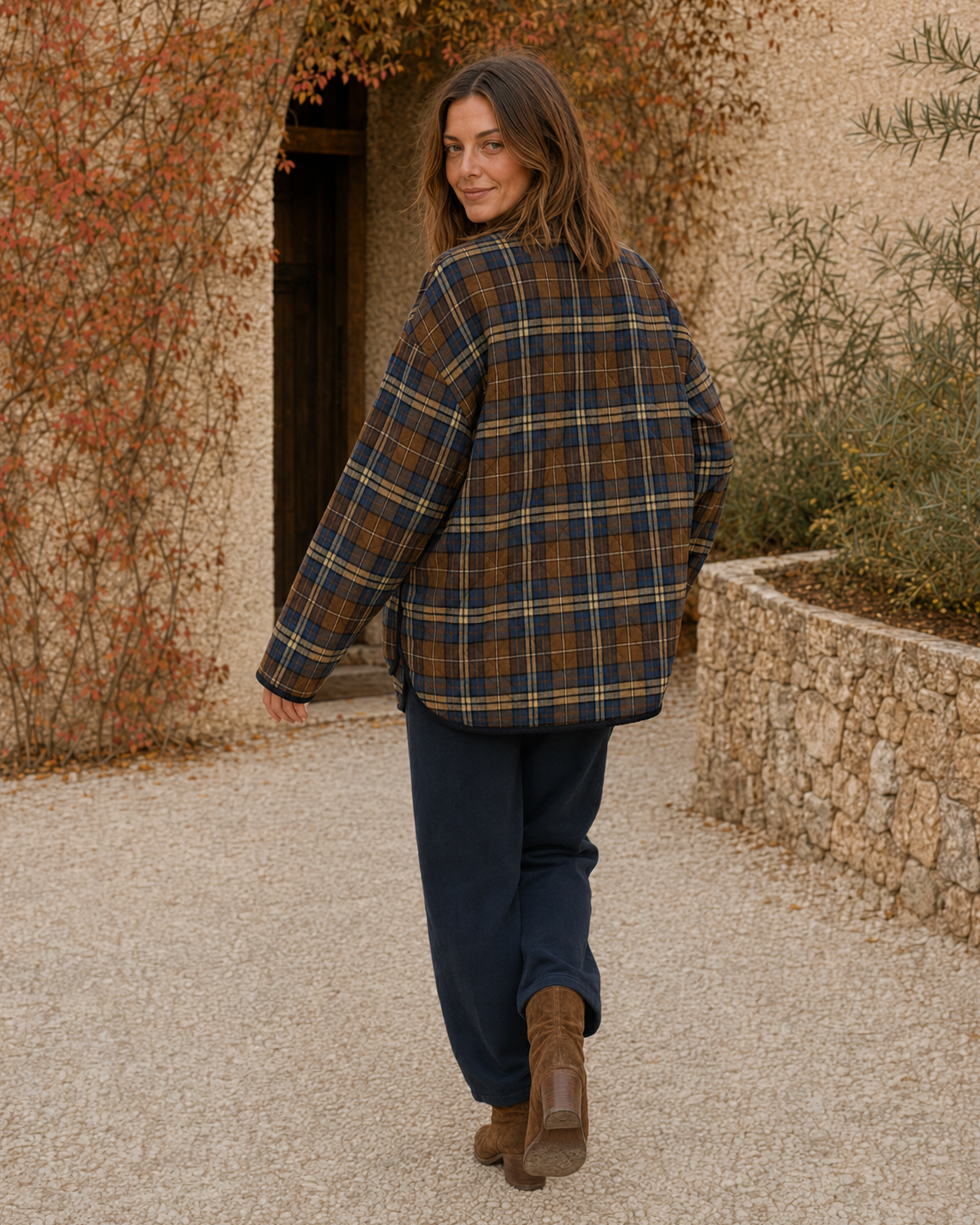 CHAQUETA CUADROS