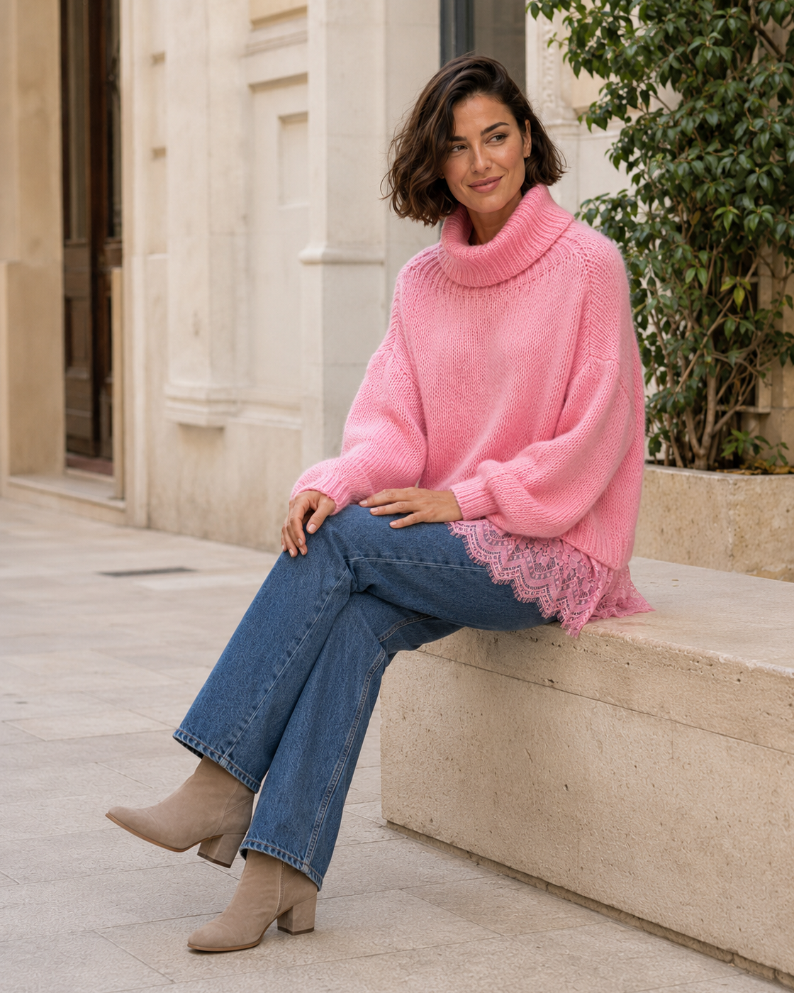 JERSEY PUNTILLA-ROSA