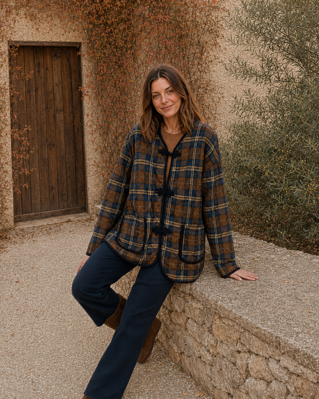 CHAQUETA CUADROS