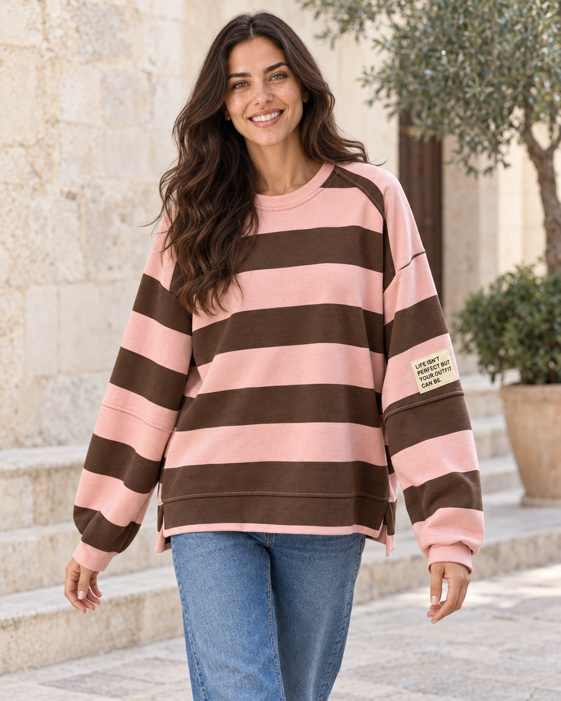 SUDADERA AZARO-ROSA