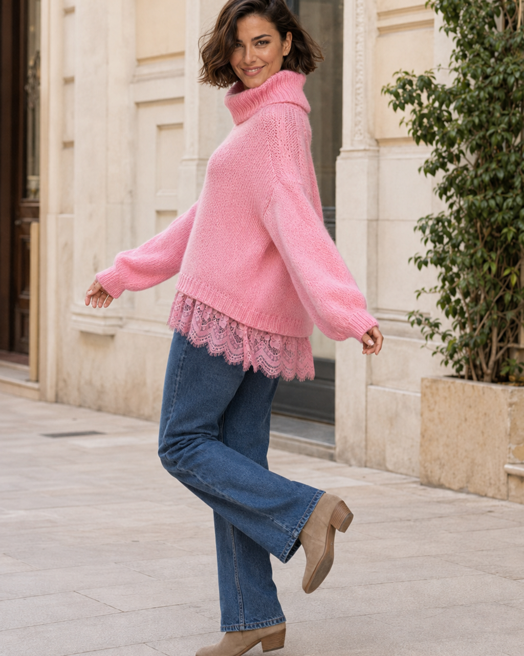 JERSEY PUNTILLA-ROSA