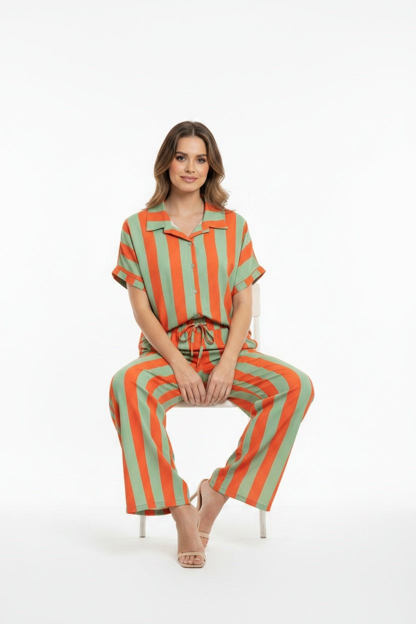 CONJUNTO RAYAS BOT- NARANJA