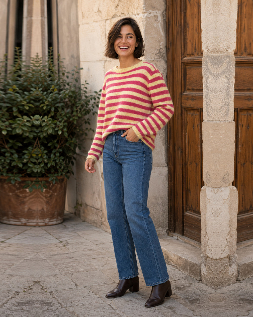 JERSEY FREDY-AMARILLO/ROSA