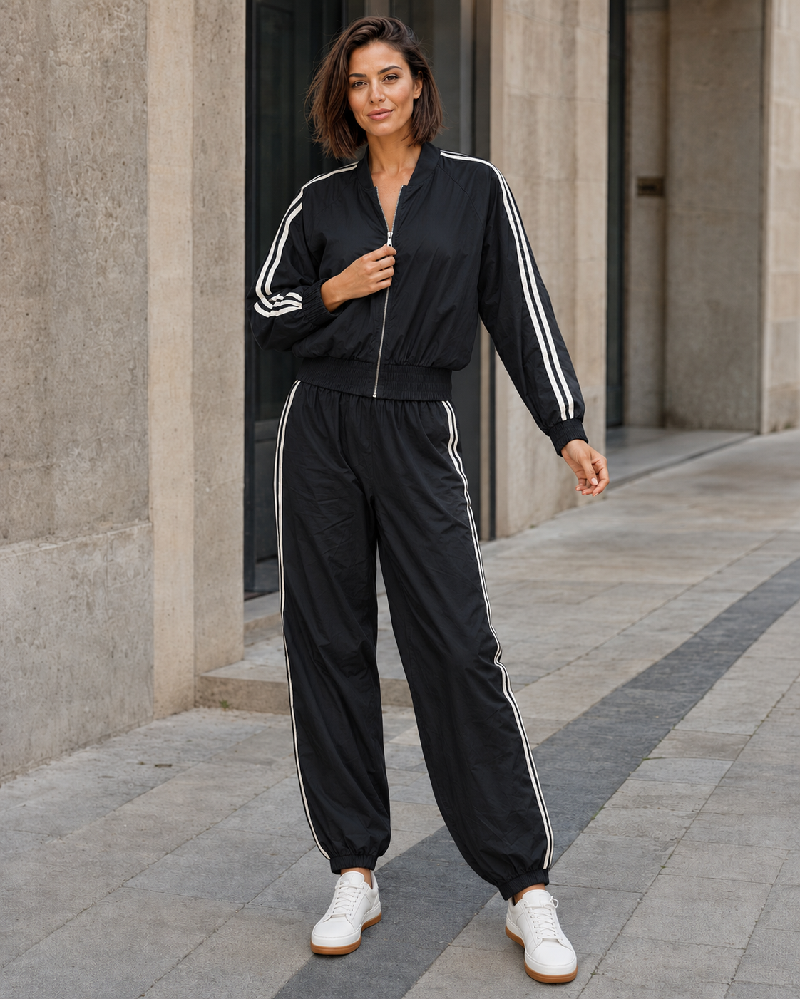CONJUNTO SPORT-NEGRO