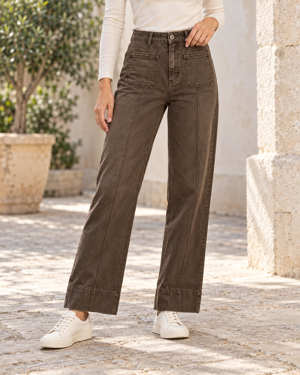 PANTALÓN PARIS-MARRÓN