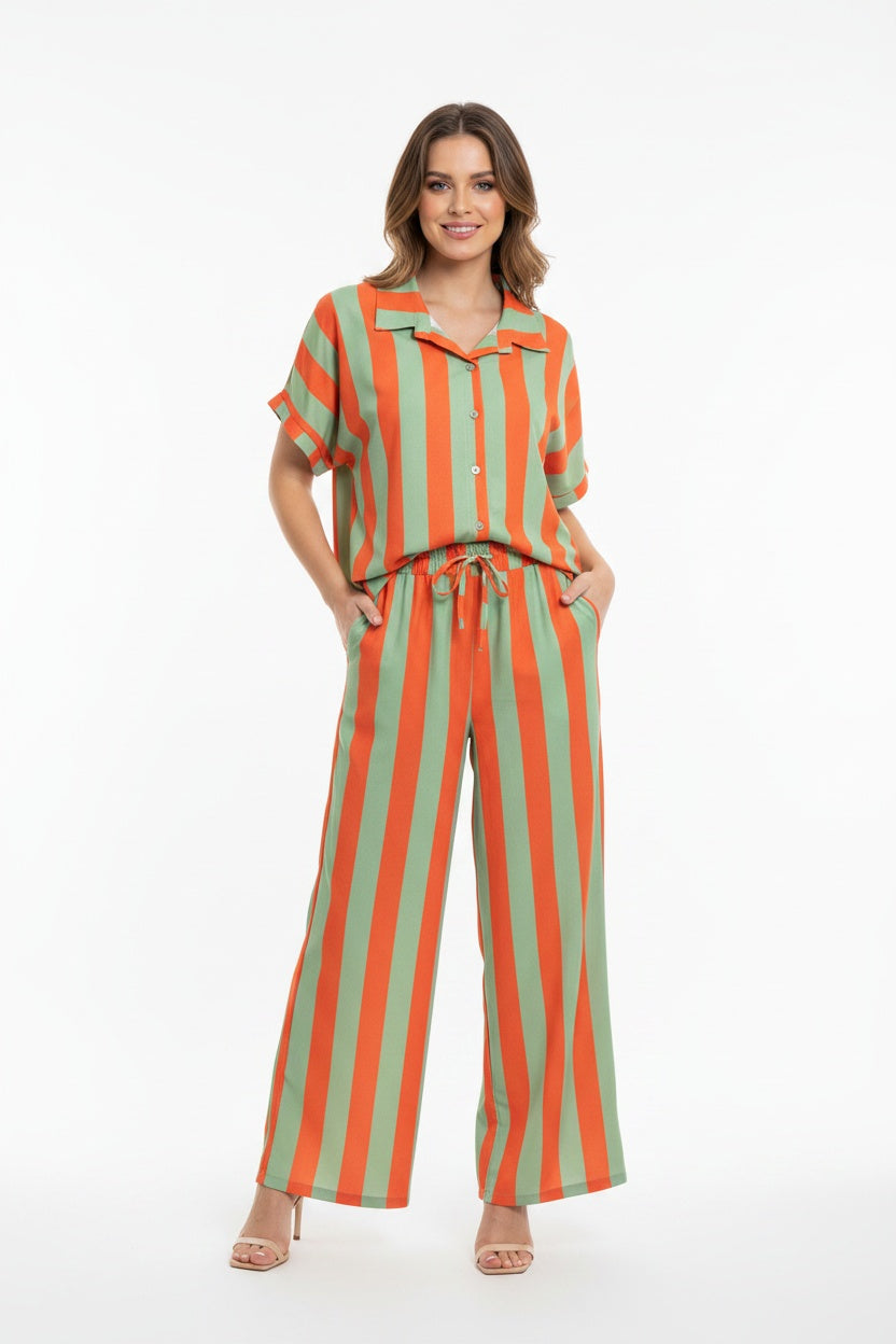 CONJUNTO RAYAS BOT- NARANJA