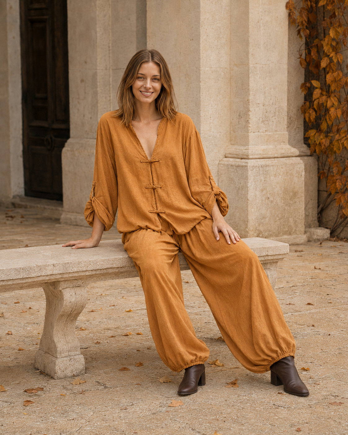 BLUSA JAPO-NARANJA