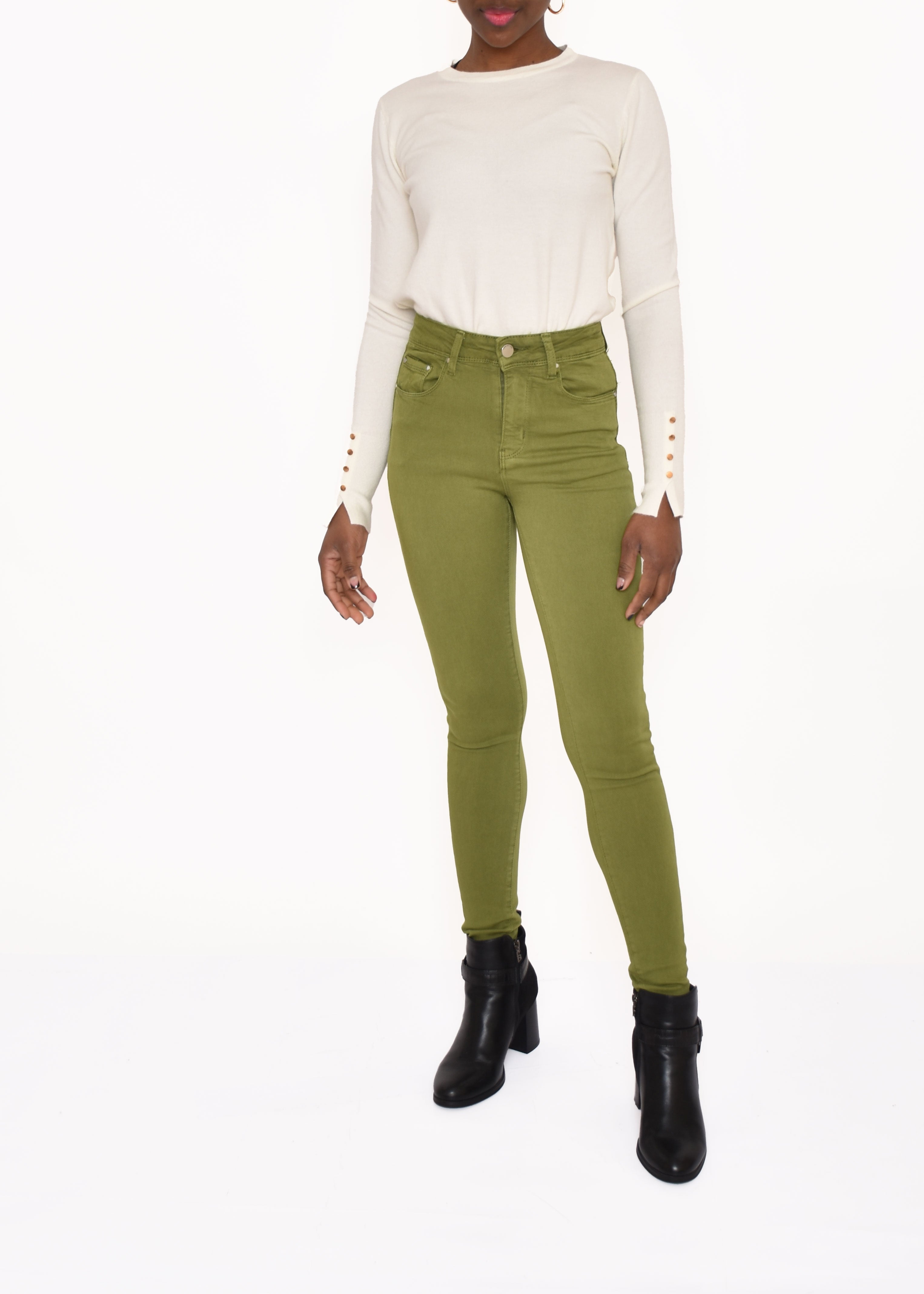 PANTALÓN  PISTACHO