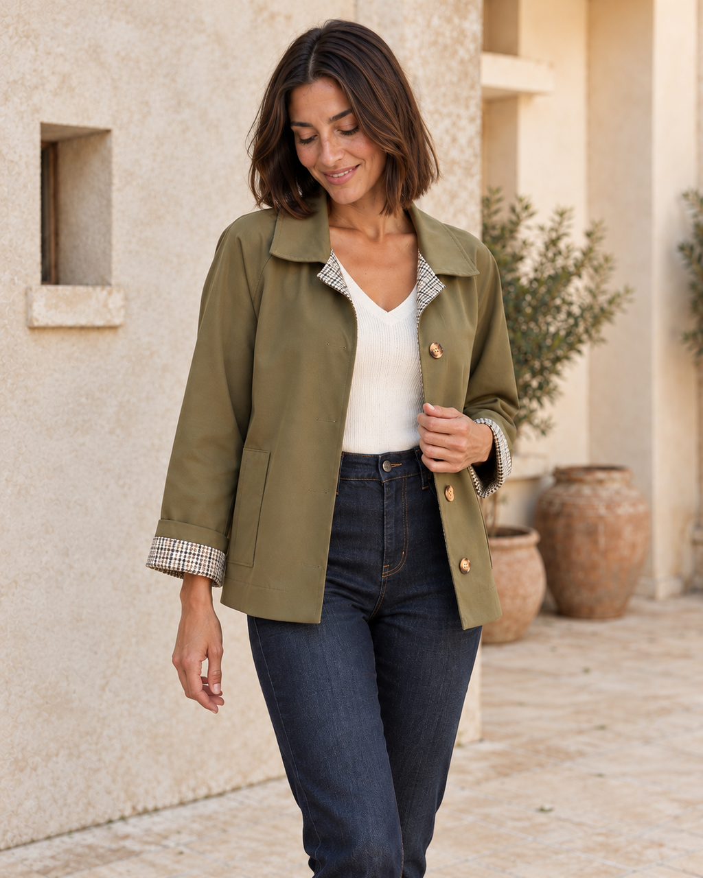 GABARDINA KHAKI