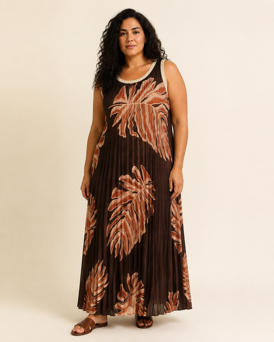 VESTIDO PLISADO