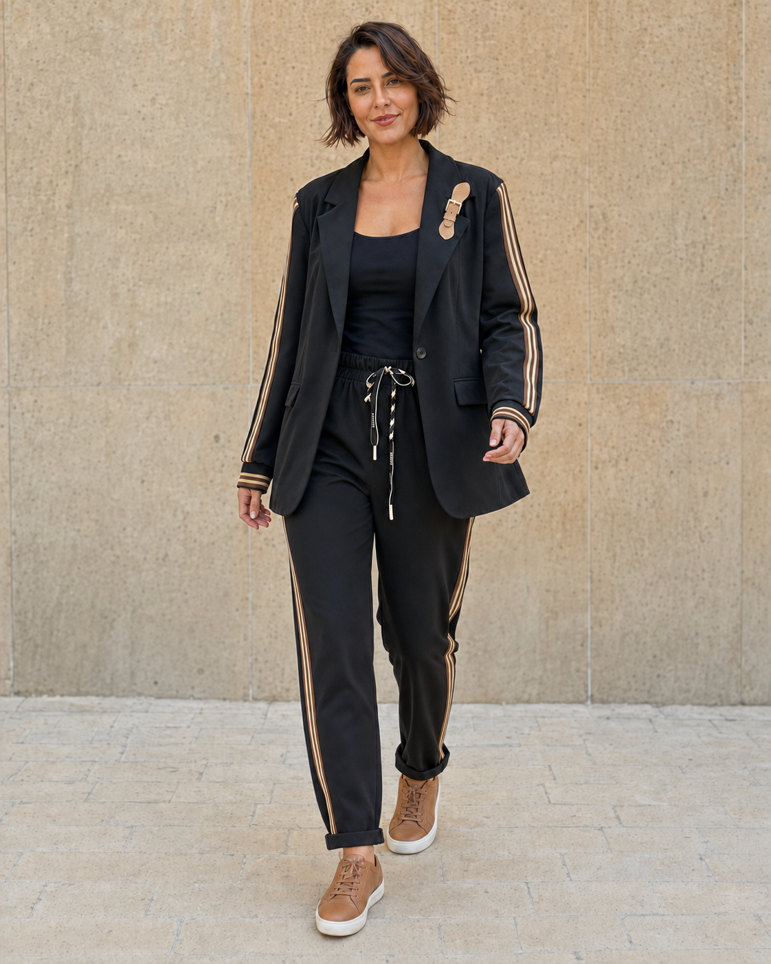 BLAZER BROCH-NEGRA