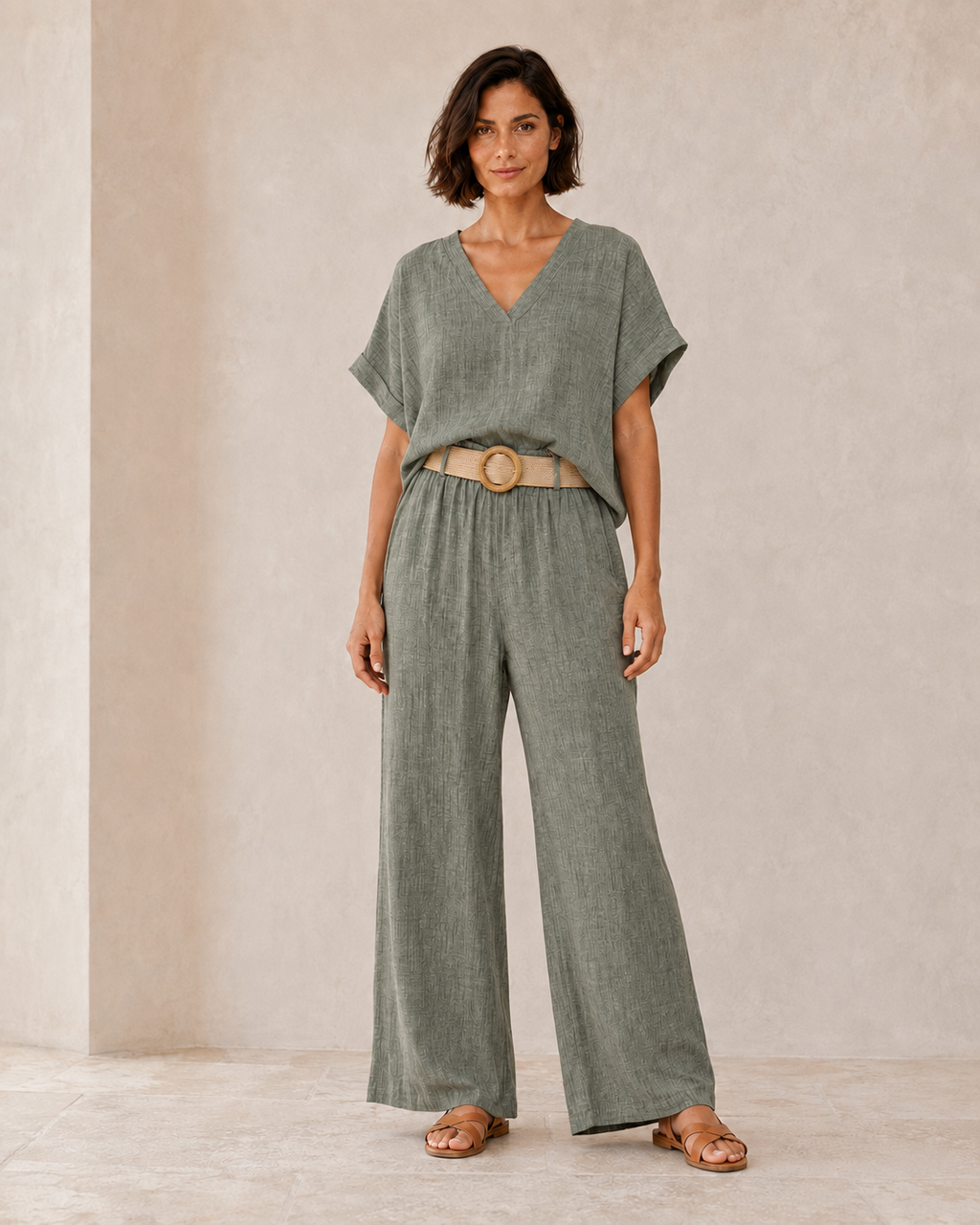 CAMISETA KHAKI